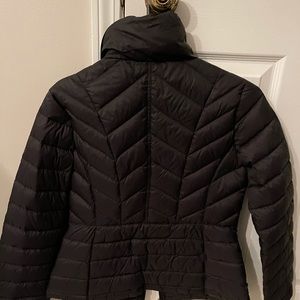 Black Michael Kors puffer jacket